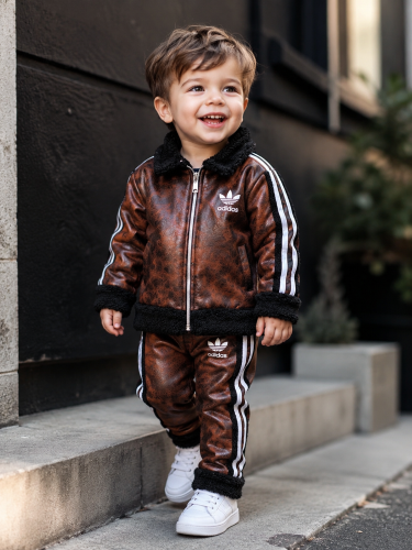  Conjunto Adidas  Premium  Modelo Nacho    Conjunto de Ecocuero