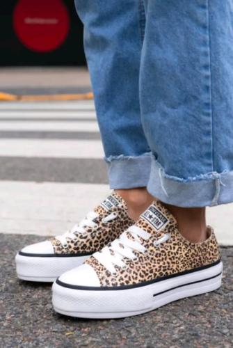 Zapatillas All Star Plataforma Lona - Miniatura 1