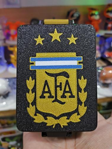 Caja Porta Figuritas Panini Mundial 2026 Argentina, Neymar Jr, Cr7,boca, River,messi