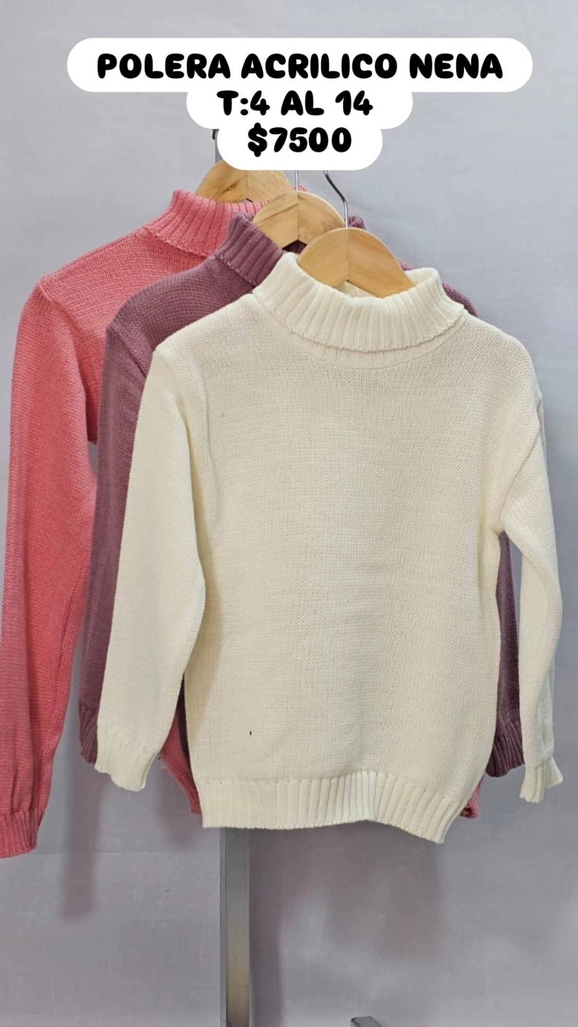 Polera Acrílico Nena - Imagen 2