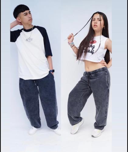 Baggy Algodón Frisado Teens
