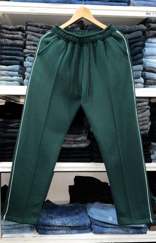 Pantalon Frisa Pinza + Vivo Verde