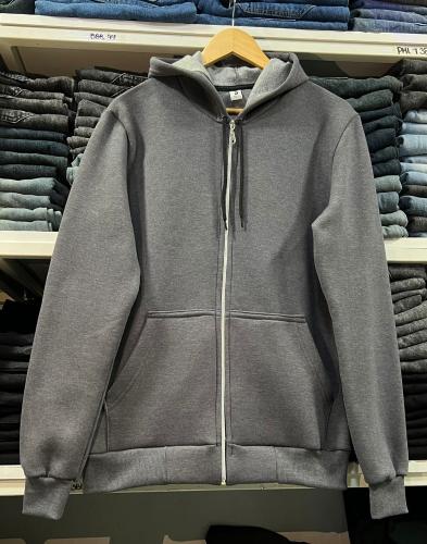 Campera Frisa Gris