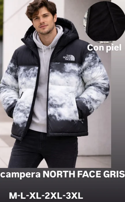 Campera Nevada Gris