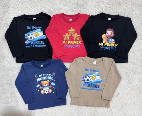 Camiseta Mi Primer Mundial