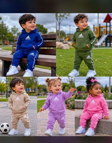  Conjunto Adidas Baby  Modelo Aitana    Darlon