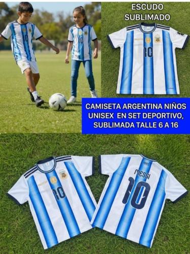 Camiseta Sublimadas de Niño