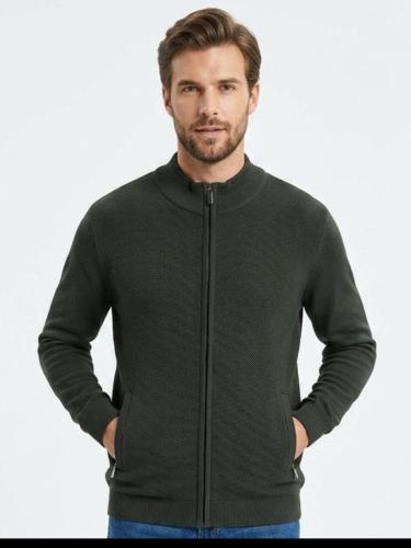 Campera  con Piel y Bolsillo por Pedido - Miniatura 2