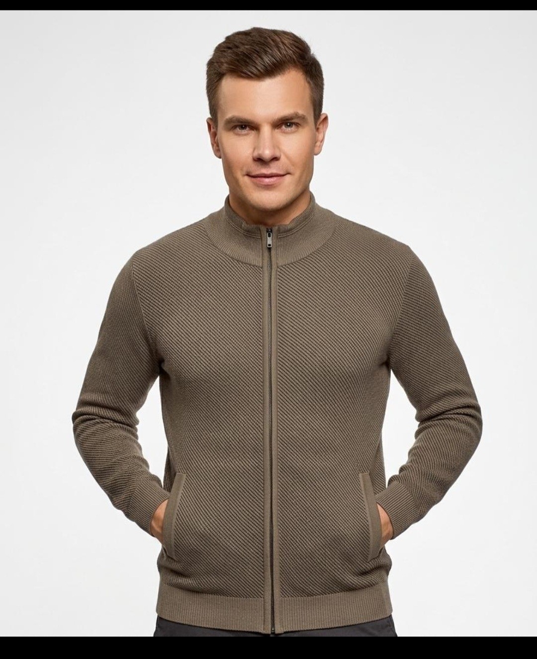 Campera con Piel y Bolsillo por Pedido - Imagen 3