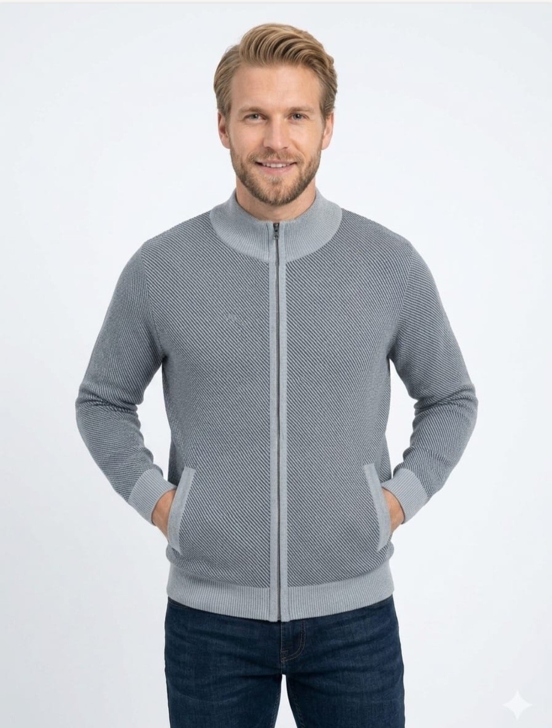 Campera con Piel y Bolsillo por Pedido - Imagen 4