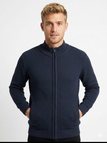 Campera  con Piel y Bolsillo por Pedido - Miniatura 5