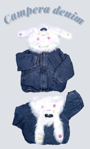 Campera Bomber Denim