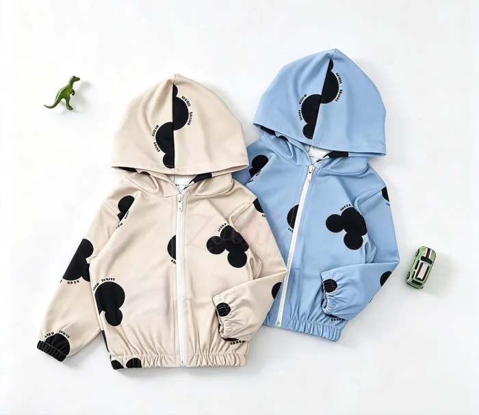 Campera Mickey Bebe Morley Soft Elastizado