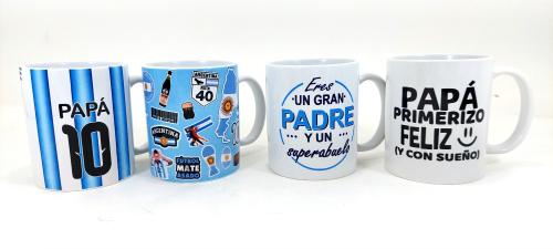 Tazas Ceramica Día del Padre Argentina