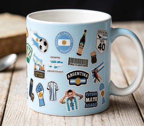 Tazas Ceramica Día del Padre Argentina - Miniatura 3