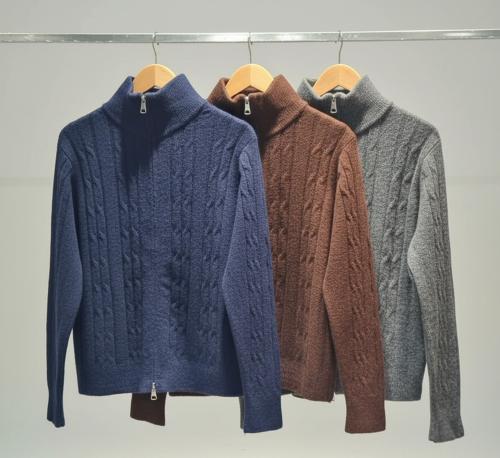 S103 Campera Tejida Trenzada