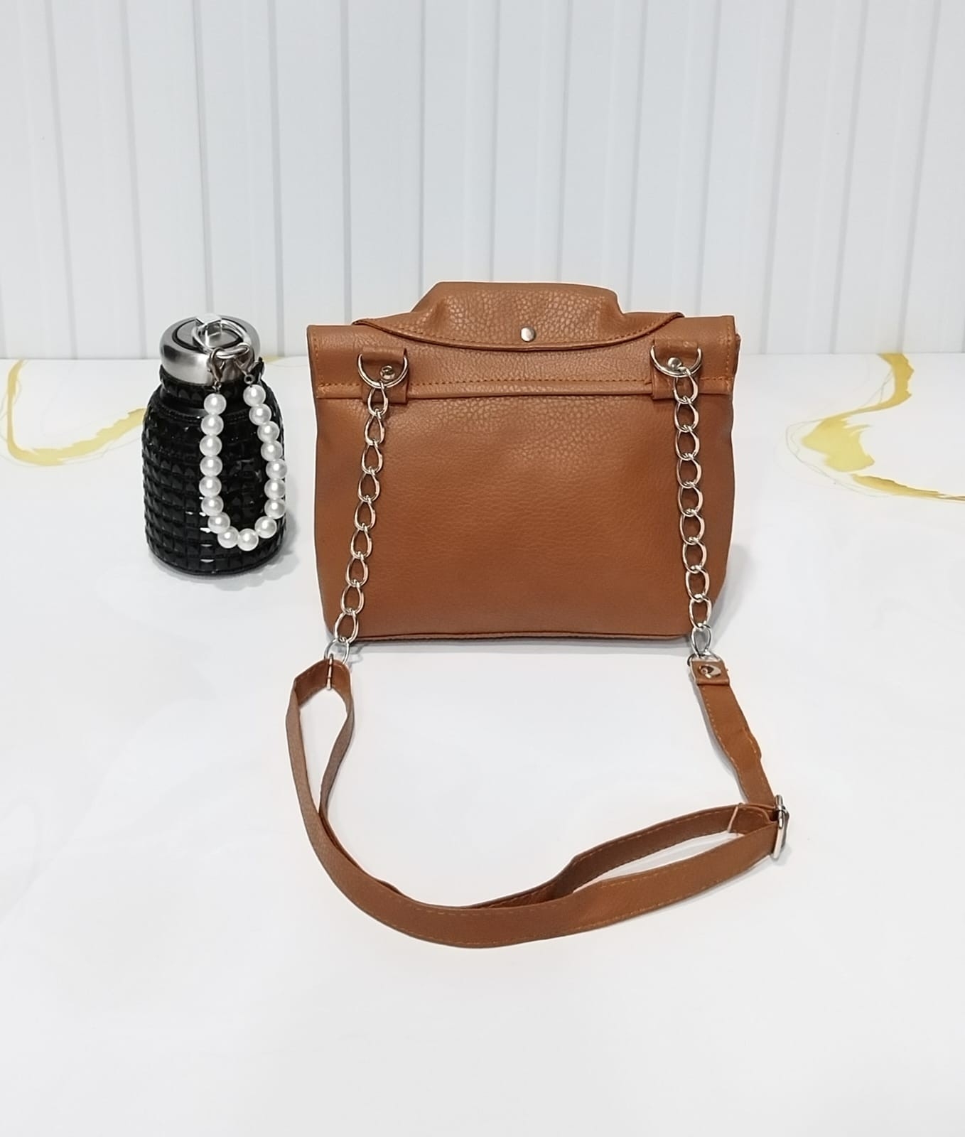 Morral de Cuero Ecológico*
excelente Calidad.
tira Alargable. - Imagen 3