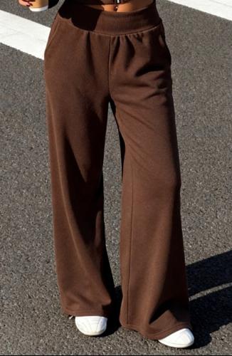 754-pantalon Palazzo- Rib Brushed - Miniatura 2