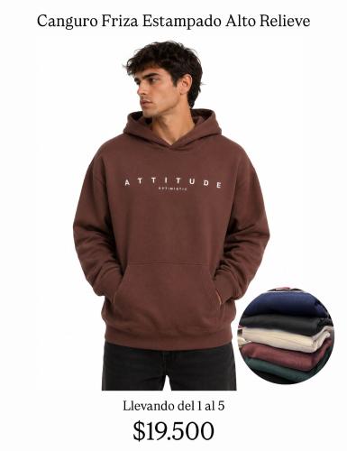 Canguro Friza Estampado Alto Relieve