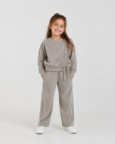 Conjunto Brooklin Darlon Punto Ingles C/frunce - Miniatura 4