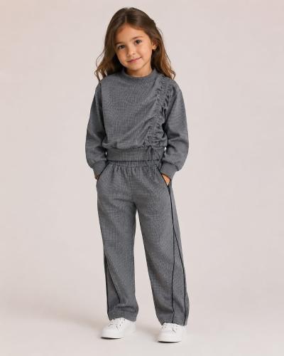 Conjunto Brooklin Darlon Punto Ingles C/frunce - Miniatura 5