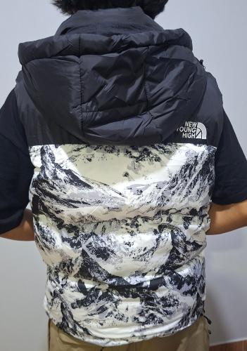 Chaleco Estampado con Piel Marca Yd - Miniatura 6