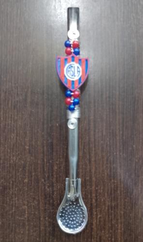 Bombilla de San Lorenzo en Acero Decorada