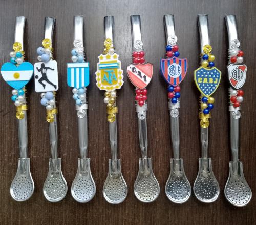 Bombilla de Racing en Acero Decorada - Miniatura 2