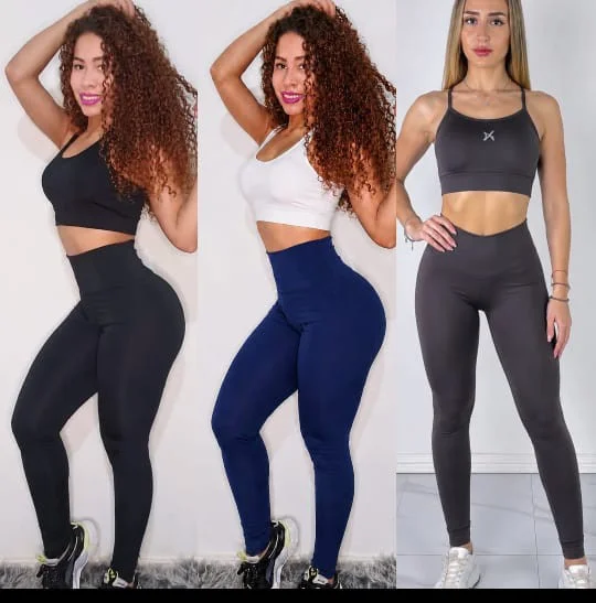 Chupin Térmico Frizado Tiro Alto Cintura Faja