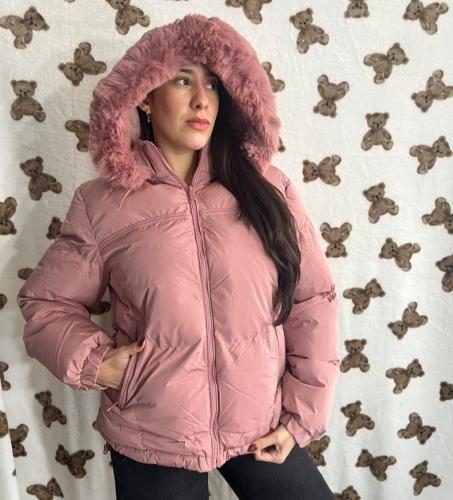 Campera en Colores Pasteles Importada Piel de Durazno Calidad Premium - Miniatura 4