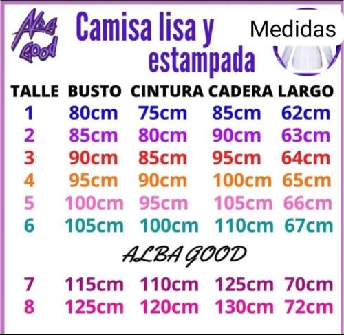 De Dama para Uniforme Camisas con Broche o con Botón Talle 2 al 8 Poplín - Miniatura 5