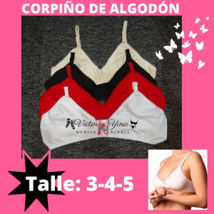 Corpiño de Algodón