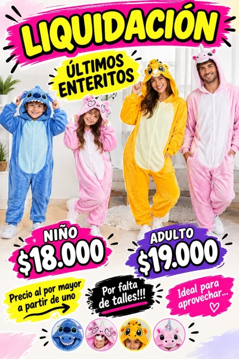 Enteritos Personajes