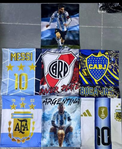 Cuellos Térmicos Argentina Moto Futbol - Miniatura 3