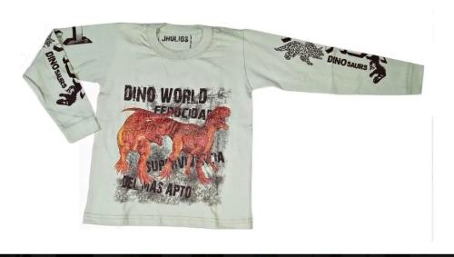 Remera Brilla en la Oscuridad Manga Larga de Niño - Miniatura 2