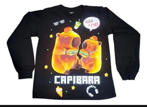 Remera Brilla en la Oscuridad Manga Larga de Niño - Miniatura 5