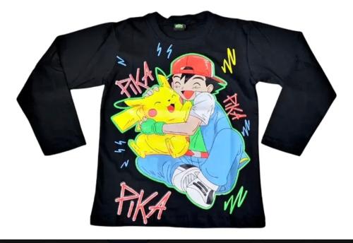 Remera Brilla en la Oscuridad Manga Larga de Niño - Miniatura 6