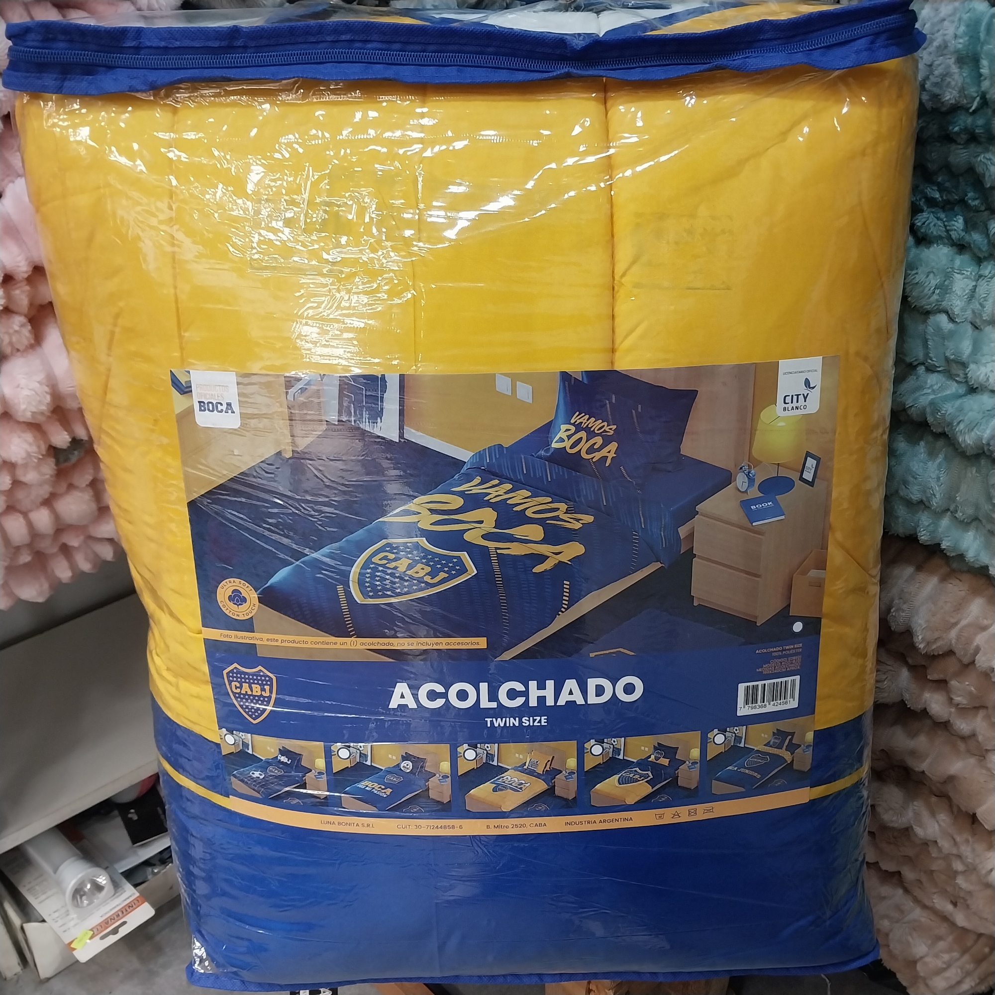 Acolchado de Boca 1 Plaza y Media - Imagen 1