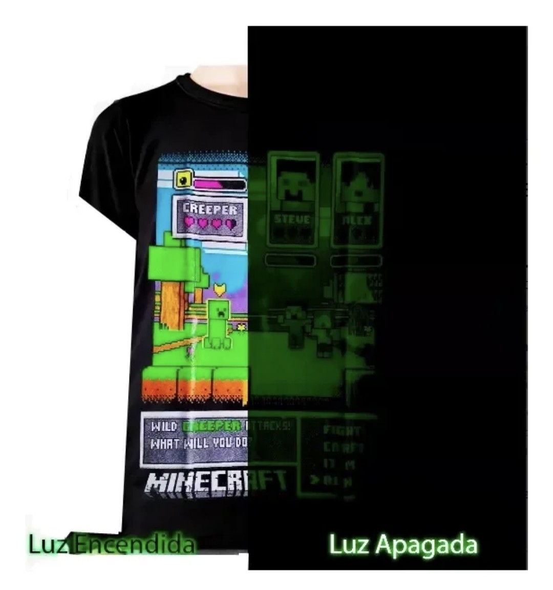 Remera Brilla en la Oscuridad de Niño - Imagen 2