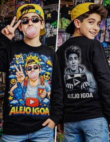 Remera Brilla en la Oscuridad Niño - Miniatura 2
