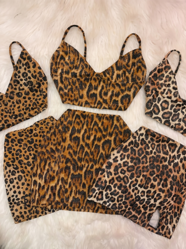 Conjunto Noche Lurex Animal Print - Miniatura 2
