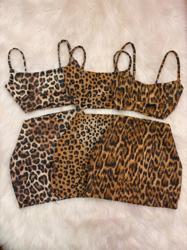 Conjunto Top y Pollera Animal Print - Miniatura 2