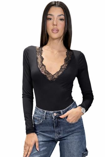 Body Puntilla Ml Manga Larga
