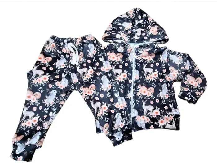 Conjunto de Plush Campera de Bebe Talle 2 al 6
