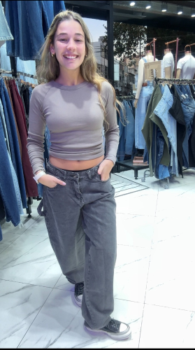 Baggy Gris Claro Carpintero