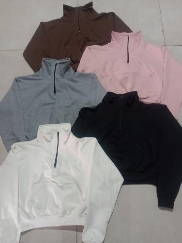 Buzos Oversize con Cierre