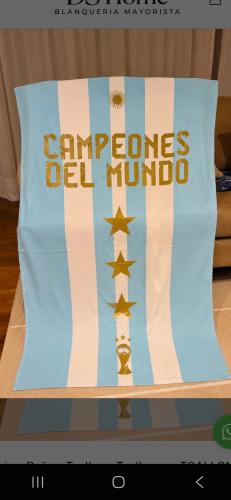 Toallon Campeones del Mundo