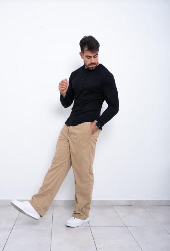 Pantalon de Corderoy Corte Baggy - Miniatura 2