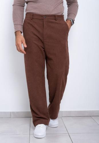 Pantalon de Corderoy Corte Baggy - Miniatura 3
