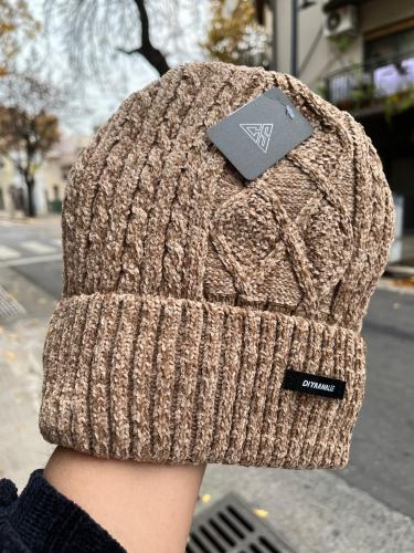 G. Hombre Chenille con Piel